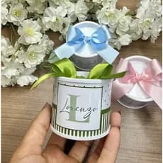 10 Mini Tubolata Personalizada para Maternidade/Chá de Bebê Fazemos qualquer tema