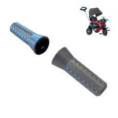 Par Manopla Punho Pegador Cinza VeloBaby Triciclo Brinquedos Bandeirante HNR