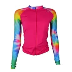 Camisa Elite Ciclista Bike Manga Longa Feminina