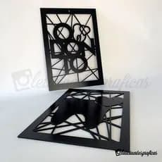 Kit Placa Quadros Decorativos Odontologia Profissão