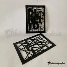 Kit Placa Quadros Decorativos Profissão Direito Advogado Advogada