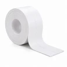 Fita PVC Impermeável Autoadesiva 365cm Vedação Prática Para Pia Box Janela E Bancadas