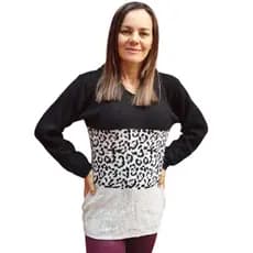 blusa feminina tricot mousse macia e quente com capuz