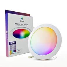 Plafon Inteligente Wi-fi Led 18w Rgb Redondo Embutir Alexa | Google