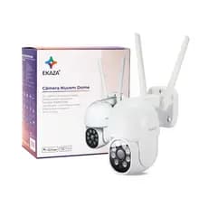 Câmera de Segurança Inteligente Wi-fi Visão Noturna Ip65 2k Full Hd Nuvem Dome Ekaza