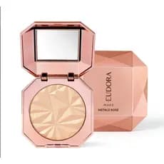 Iluminador Compacto Metals Rosé Eudora Make 5g