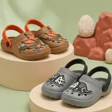 Kit 2 Babuche Infantil Menino Sandália Antiderrapante Confortável e Macia