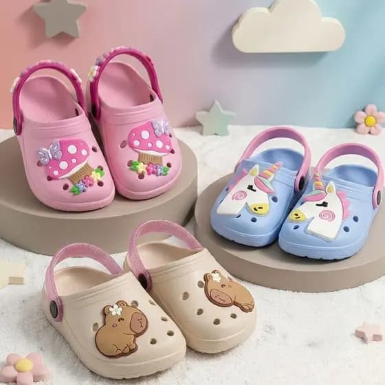 Kit 3 Sandália Infantil Menina Confortável Vários Modelos Feminino Criança