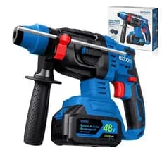 Martelete Perfurador Brushless a Bateria e Recarregável 2 em 1