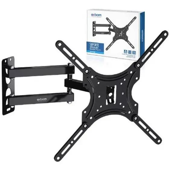 Suporte articulado duplo universal para TV de 26" a 55" SPTV-E330 EXBOM