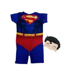 Roupa Infantil Fantasia Aniversário Super Homem