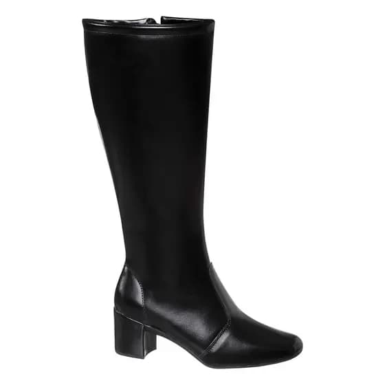 BOTA CANO LONGO MONTARIA BICO QUADRADO LOLLA MARIA