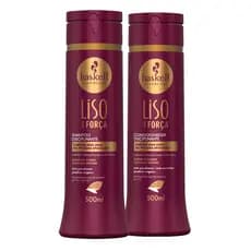 Kit Haskell Liso C Força Shampo e Condicionador  300ml