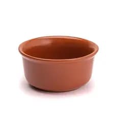 1 Cumbuca Refrataria Marrom 500ml Restaurante Feijoada Caldos
