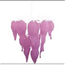 Lustre Rosa Quarto Menina