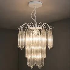 Lustre Para Sala Jantar e quarto Clássico Moderno Luxo Cristal Alto Padrão