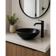 Cuba Preta Para Banheiro e Lavabo