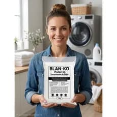Blan-Ko Limpeza Multiuso Potente para Lavagem Dia a Dia Branco e Mais Branco 500G/1Kg/2Kg/3Kg/5Kg