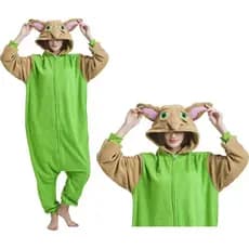 Pijama Kigurumi infantil macacão Dobby Harry Potter roupa de dormir