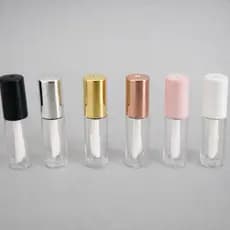 Kit 10/20/30 Mini Frasco de Gloss Batom Retoque Refil Embalagem Tubete Viagem Brilho Labial