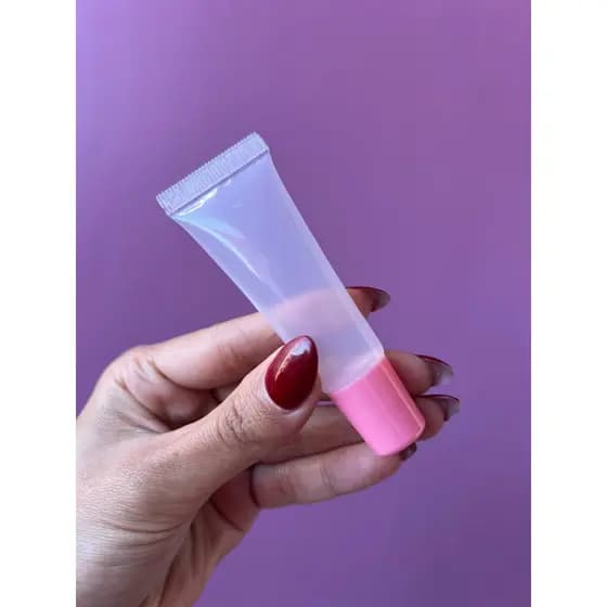 KIT 5 Frasco de Batom Gloss Bisnaga Lip Gloss Balm ideal para lembrancinhas 5ml