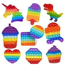 Brinquedo Pop It Fidget Toy Sensorial Anti Estresse Bolhas  UNIDADE