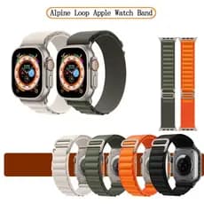 Pulseira Alpino Para Smartwatch Relógio Apple Watch Alpinista Nylon Elástica Design Moderno Ultra Série 3 4 5 6 7 8