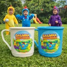 Kit 10 lembrancinha galinha pintadinha aniversario personalizado festa infantil presente