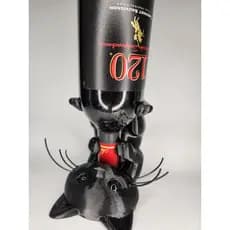 Suporte de Vinho gato – Apresentação Sofisticada e Equilíbrio Perfeito da Garrafa