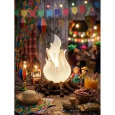 Pule a fogueira! A Chama do Arraiá chegou para iluminar seus momentos mais felizes com todo o estilo