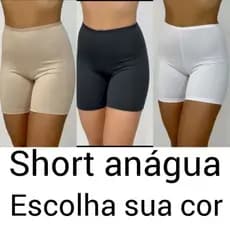 kit Bermuda Anágua segunda pele não marca ótima para usar em varias ocasiões