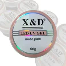 Gel XED X&D Para Unhas de Gel Fibra Alongamento 56g Profissional