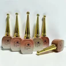 Kit Top Lirio Com 6 ou 12 Esmaltes Em Gel de 18ml Profissional Cores Sortidas Seca Cabine LED/UV
