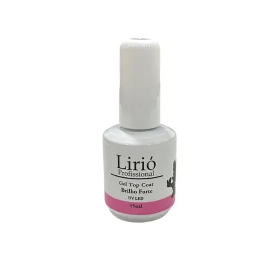 Top Coat Lirió 15ml UN Unhas De Gel Brilho Profissional LED UV