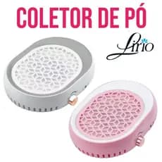 Coletor Sugador Aspirador De Pó para Unha GEL Fibra Bivolt super potente envio rápido Modelo Oval
