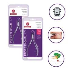 2 Kits Alicates de Cutícula 777 Profissional Mundial