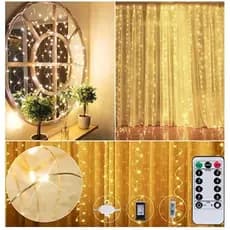 Cortina 300 Leds 3X3 Metros Festa Casamento Eventos Natal