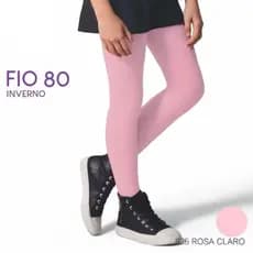 Meia-calça Grossa Quente Infantil fio 80 Selene