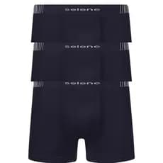kit 3 cuecas sem costura boxer adulto Selene