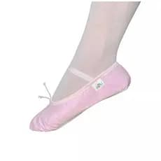 Sapatilha de Ballet meia ponta em couro sintético infantil e juvenil Ludilí PROMOÇÃO QUEIMA DE ESTOQUE