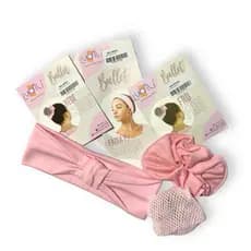 Rede para coque + Faixa para cabeça + Frufru de bailarina Kit para Ballet infantil