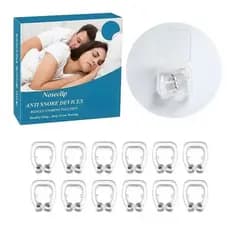 Kit 4 Clipe Nasal Anti Ronco Dispositivo Para Melhorar Respiração Ronco Aparelho Dilatação Magnética