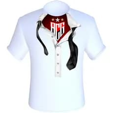 Camiseta Poliéster Time Atlético Clube Goianiense / Camisa Dragão / Time do Coração
