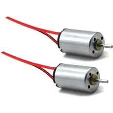 Micro Mini Motor 2 Unid. 1220 3V 9500RPM Automação Robótica Carros Elétrico Fechadura Eletrônica
