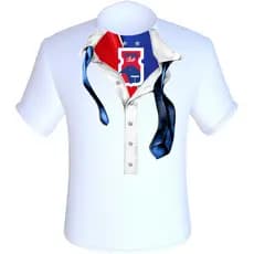 Camiseta 100% Poliéster Paraná Clube / Time de Futebol / Camisa Tricolor da Vila Tricolor Paranaense