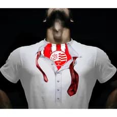 Camiseta Time Náutico Capibaribe Masculina Feminina Casual Poliéster Resistente Unissex Timbu