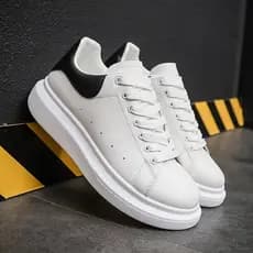 Tênis Masculino Básico Sola Alta Casual resistente Macio Promoção