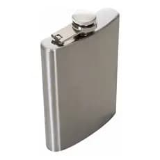Cantil Porta Bebida De Bolso 235ml Inox 8oz Vodka Whisky -