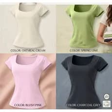 baby tee blusa poliamida Premium