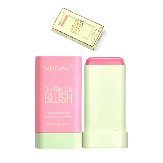 BLUSH BASTÃO MULTIUSO BOCA SOMBRA BLUSH IMPERMEAVEL - BLUSH STICK 3 EM 1